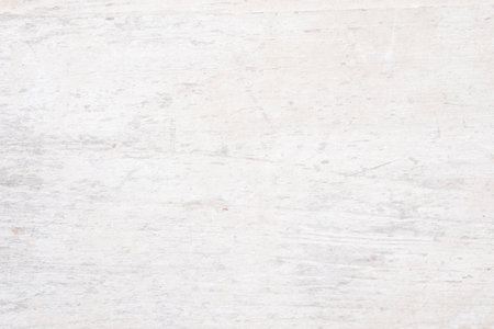 Weathered white painted wooden wall. Vintage white wood plank background. Old white wooden wall.の写真素材
