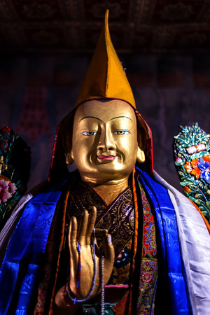 Thiksey Monastery in Leh Ladakh, Jammu and Kashmir, Indiaのeditorial素材