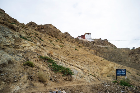 Leh palace in Leh Ladakh, Jammu and Kashmir, Indiaのeditorial素材