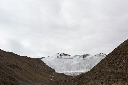 Natural landscape in Leh Ladakh, Jammu and Kashmir, Indiaの写真素材