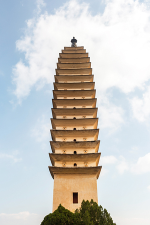 Chongsheng Temple in Dali, Yunnan, Chinaのeditorial素材