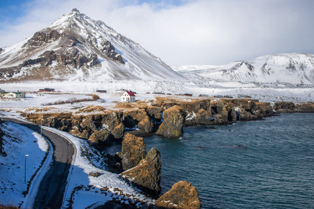 Mountains in winter