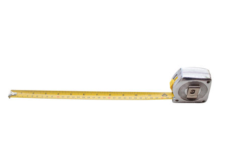 tape measure isolated on white