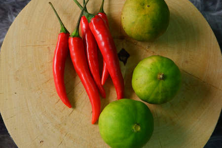 Thai kitchen appliances and cooking ingredientsの写真素材