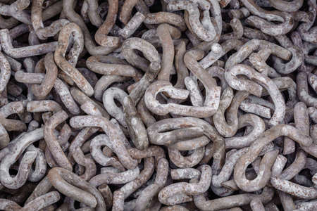 Scrap left over from the building construction, viewed from aboveの写真素材