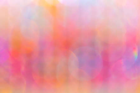 Beautiful of colorful lighting with blurred by manual focusの写真素材