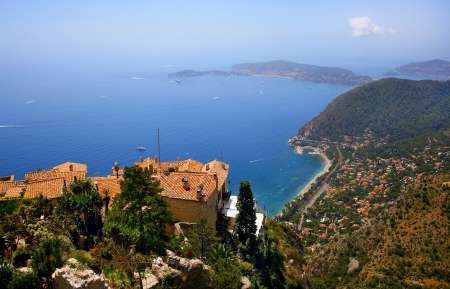 beautiful view on french rivieraの素材 [FY3109849036]