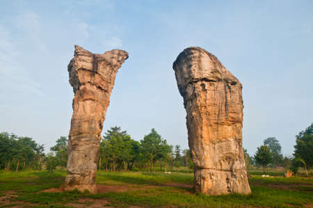 Mor Hin Khao Chaiyaphum,Stonehenge of Thailandのeditorial素材