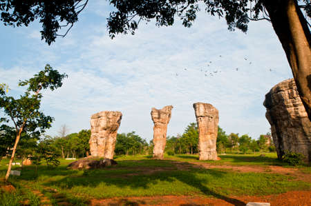 Mor Hin Khao Chaiyaphum,Stonehenge of Thailandのeditorial素材