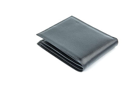 New wallet on white backgroundの写真素材