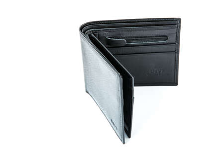 New wallet on white backgroundの写真素材