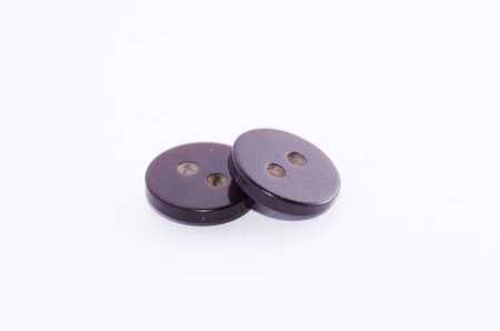 button on white