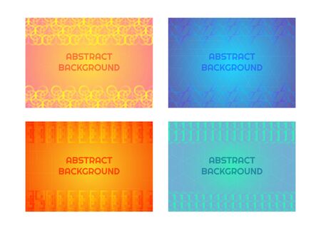 Geometric pattern background abstract modern style complex line and frame design with space for your text. vector illustrationのイラスト素材