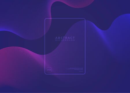 Wave pattern background abstract style modern art design concert music concept. vector illustrationのイラスト素材