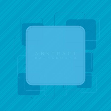 Abstract background blue modern square shape style with space for your text. vector illustrationのイラスト素材