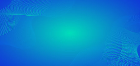 Line wave flow pattern design blue color style abstract background. vector illustration.
