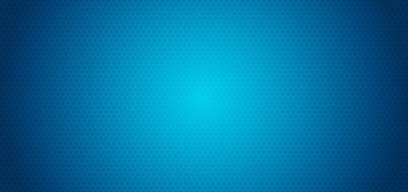 Technology hexagon pattern blue background vignette light. vector illustration.