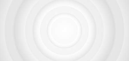 Circle ring shape white background ripple wave style. vector illustration.のイラスト素材