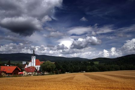 Countryside landscapeの写真素材