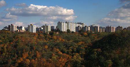 Housing developmentの写真素材