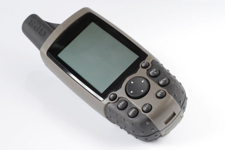 GPS receiver, isolatedの写真素材