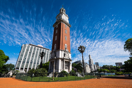 Torre Monumental in Buenos Aires Downtownのeditorial素材