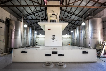 Interior of a wineyard in Mendoza, Argentinaのeditorial素材