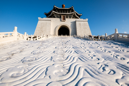Chiang Kai-shek memorial in Taipei, Taiwanのeditorial素材