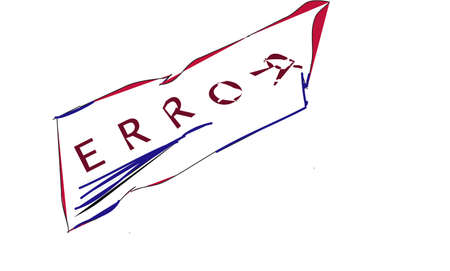 Errorのイラスト素材