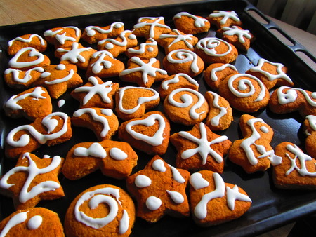 Gingerbreadsの写真素材