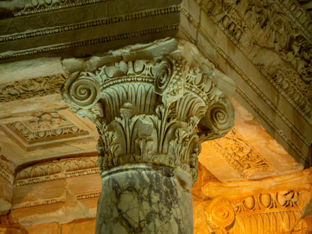 Ephesus,  Izmir province, Turkey : Roman city ruins from Ancient Greece