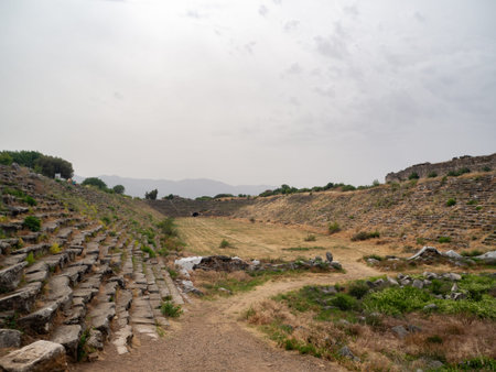 Aphrodisias Ancient City ruins, Turkeyの写真素材