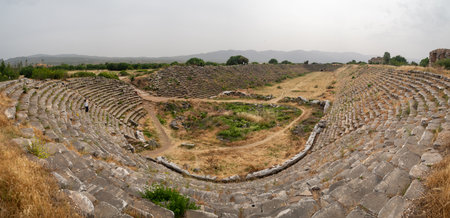 Aphrodisias Ancient City ruins, Turkeyの写真素材