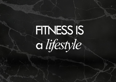 Fitness motivation quotesの写真素材