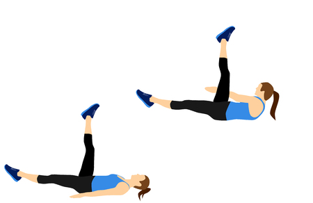 Fitness motivation exercise for your better workoutのイラスト素材