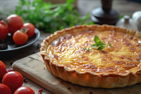 French Culinary Heritage: Perfecting Quiche Lorraineの素材