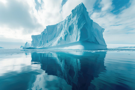 Iceberg in Antarctica, iceberg in polar regionsの素材