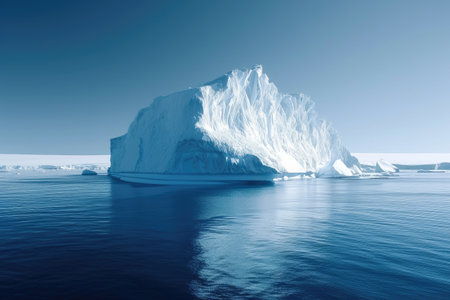 Iceberg in Antarctica, iceberg in polar regionsの素材