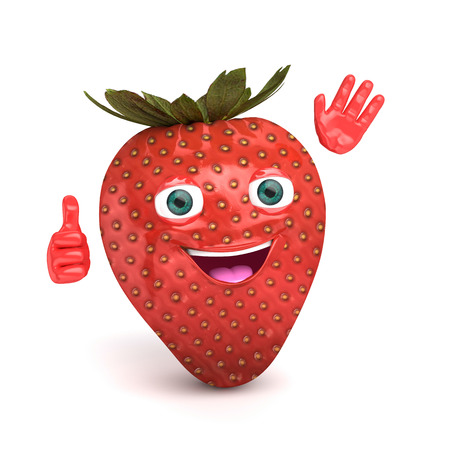 strawberry fruitの写真素材
