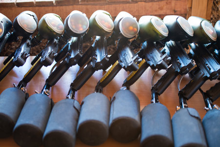 Paintball guns