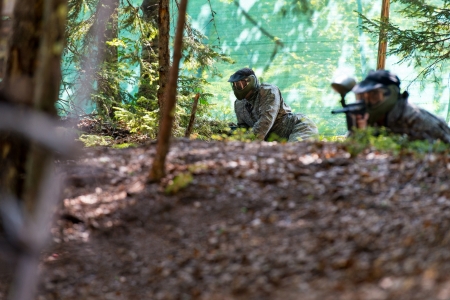 Paintball Shooterの写真素材