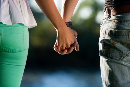 Holding Handsの写真素材