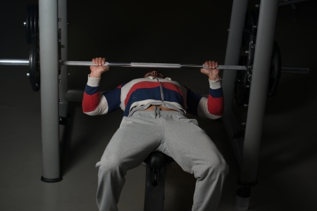 Bench Press Workoutの写真素材