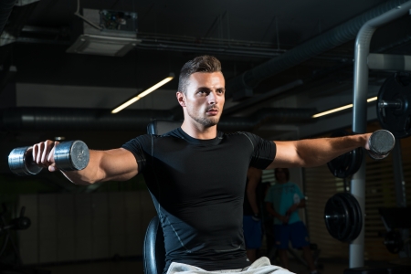 Shoulder Workoutの写真素材