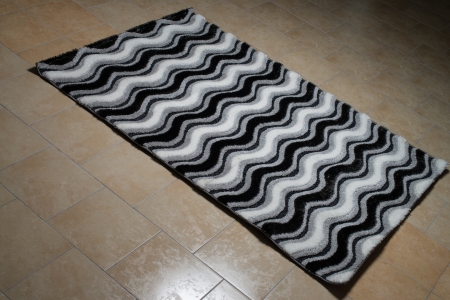 Pattern Carpet Lying On Floorの写真素材
