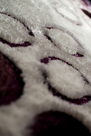 Close-Up Of A Carpet With Fine Patternの写真素材