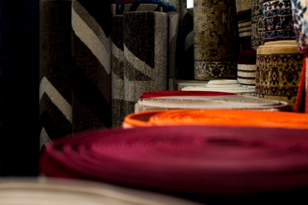 Stack Of Rugsの写真素材