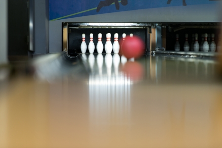 Ten Pin Bowling Ballの写真素材