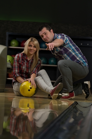 Teaching Bowlingの写真素材