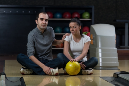 Teaching Bowlingの写真素材